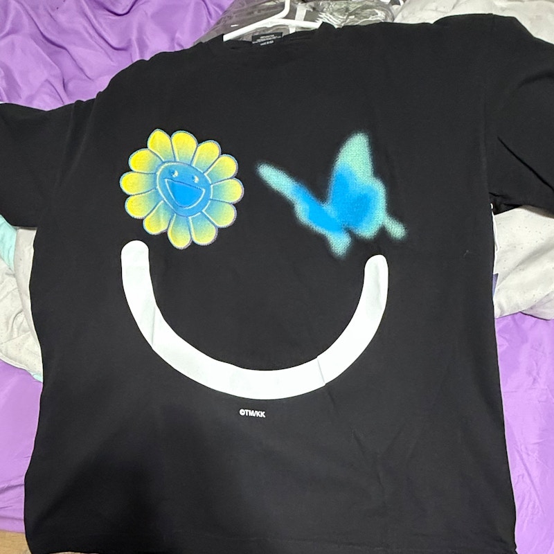 Post Malone x Takashi Murakami T-Shirt Black