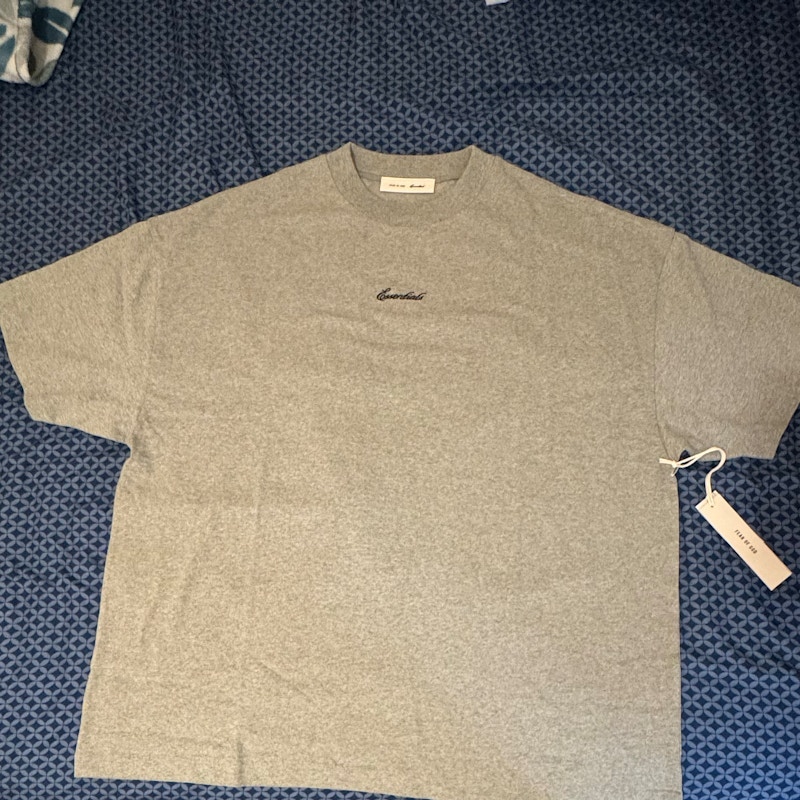Fear of God Essentials T-Shirt Heather Grey