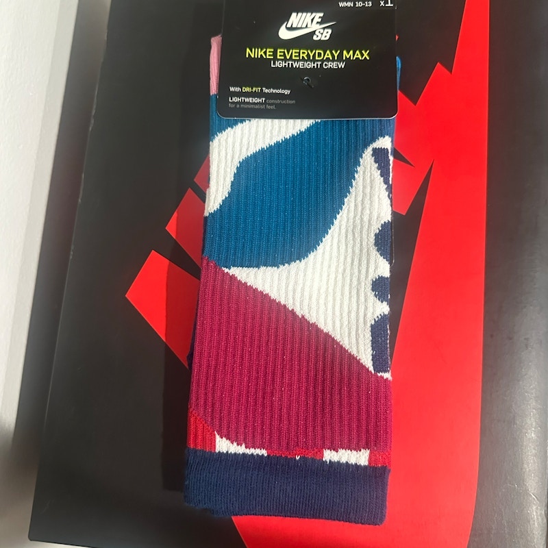 Nike x Parra USA Federation Kit Socks White/Brave Blue/White