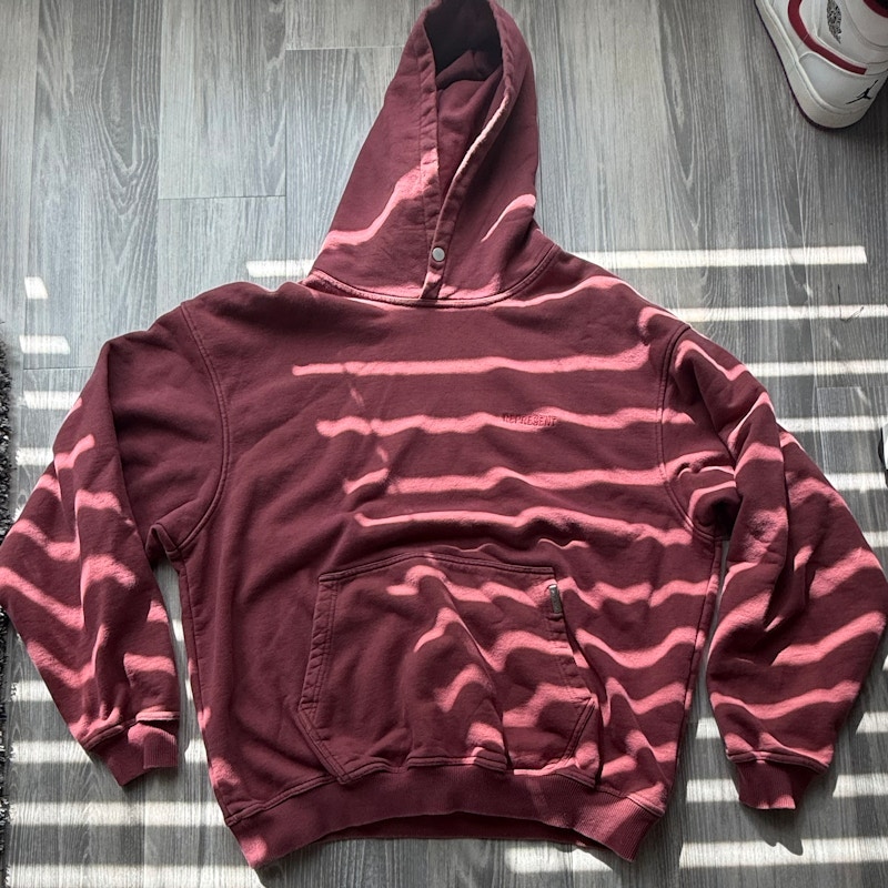 Represent Clo Hoodie Burgundy