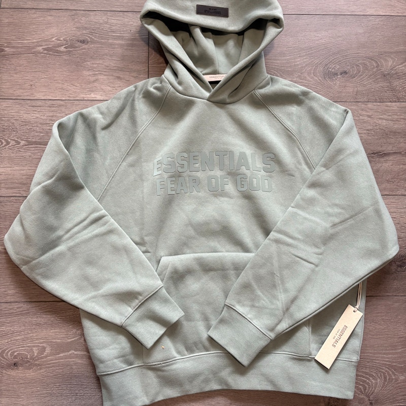 Fear of God Essentials Pullover Hoodie Sage