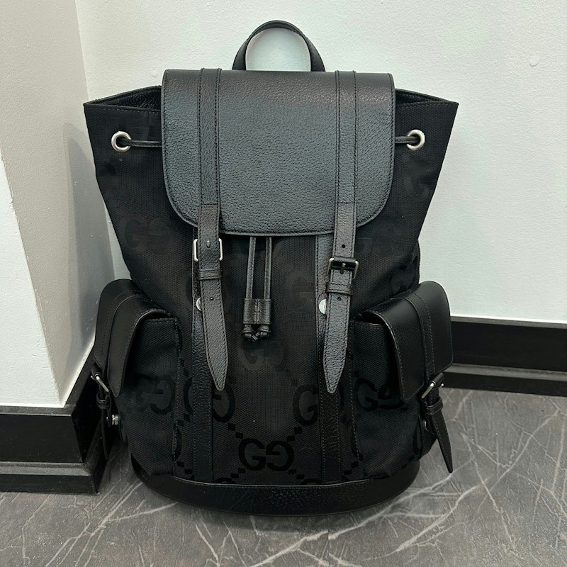 Gucci Off The Grid GG Canvas Backpack Black