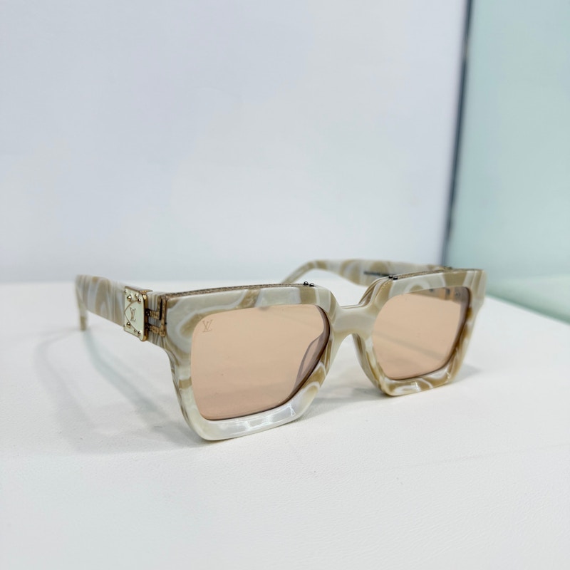 Louis Vuitton Millionaire Sunglasses White Marble