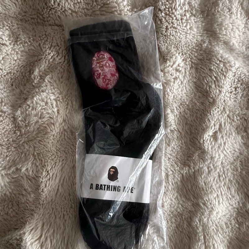 A Bathing Ape Socks Black