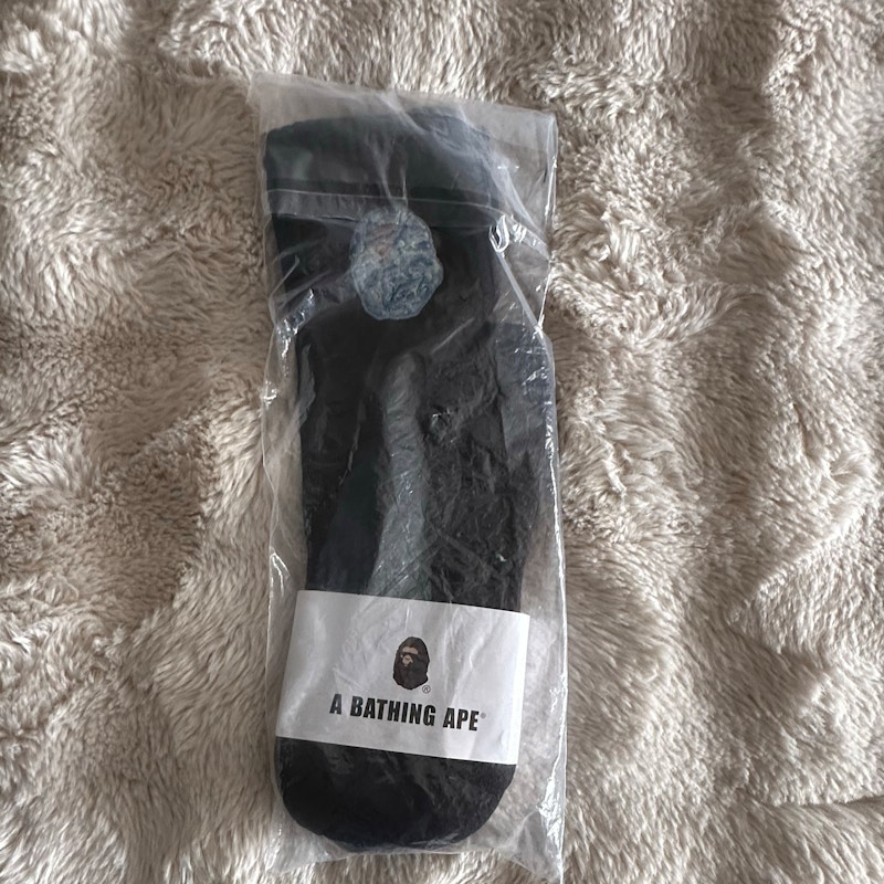 A Bathing Ape Socks Black