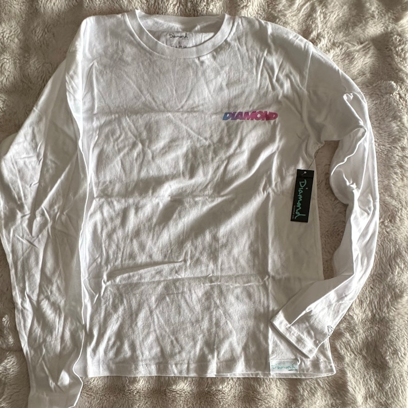 Diamond Supply Co. Long Sleeve T-Shirt White
