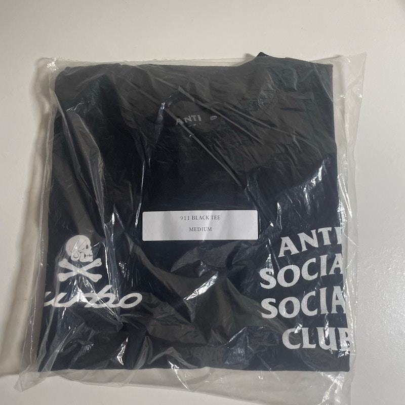 Anti Social Social Club 911 T-Shirt Black