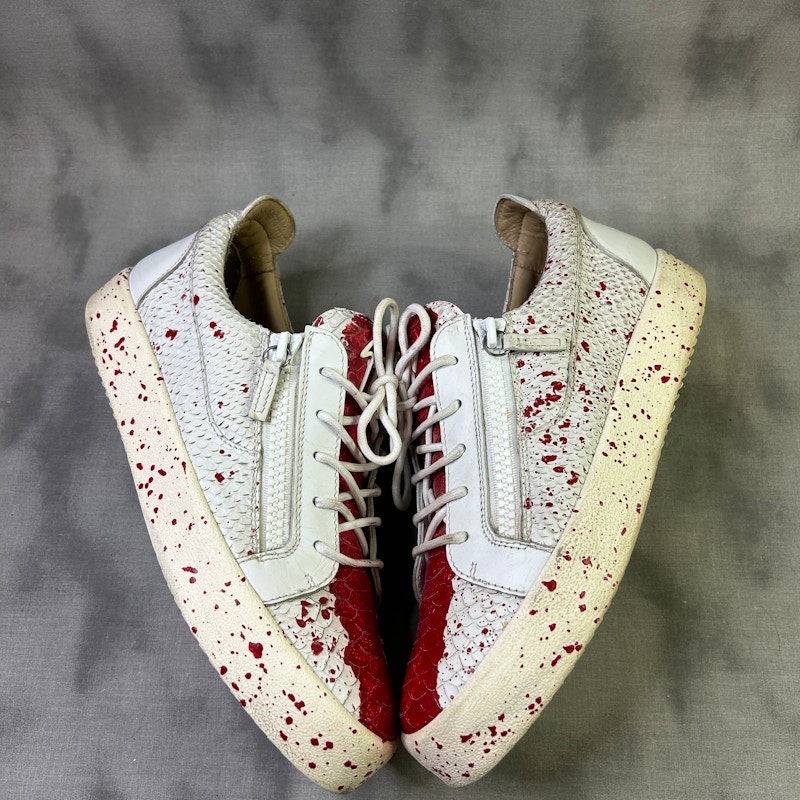 Giuseppe Zanotti May London White Red