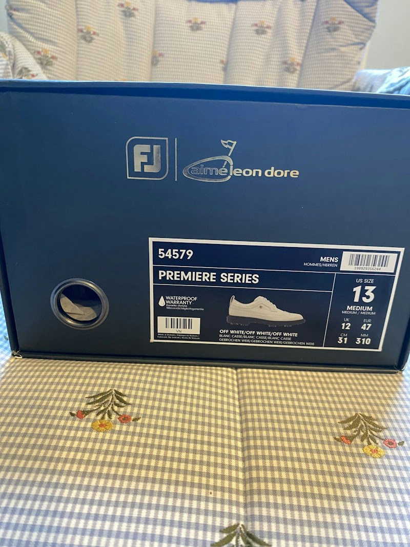 FootJoy Premier Series Marquis Aimé Leon Dore Off White