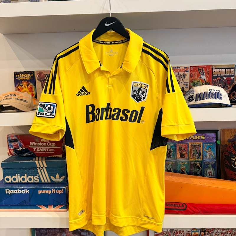 Adidas Columbus Crew Barbasol Soccer Jersey