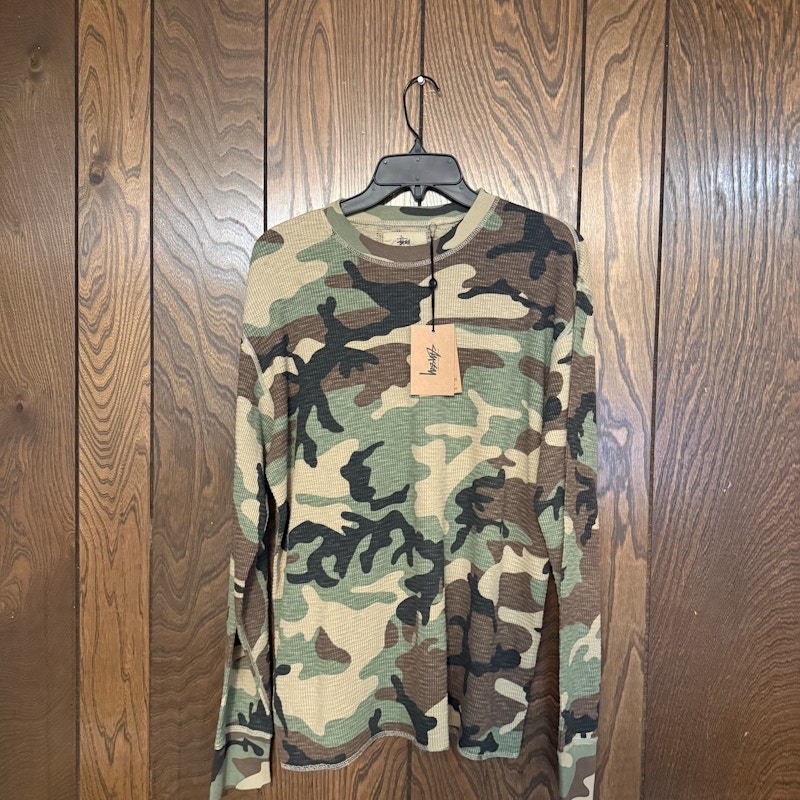 Stussy Pigment Dyed L/S Thermal