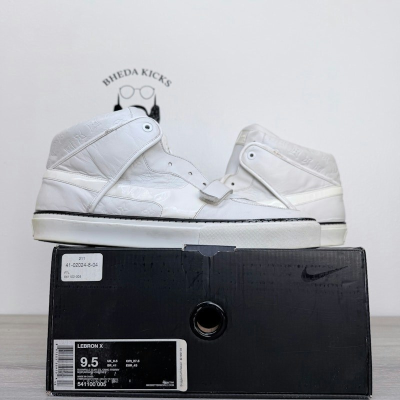 Louis Vuitton Tower Embossed Monogram High White