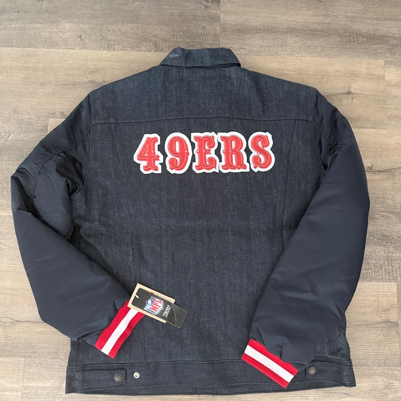Levi's NFL San Francisco 49ers Trucker Jacket Black