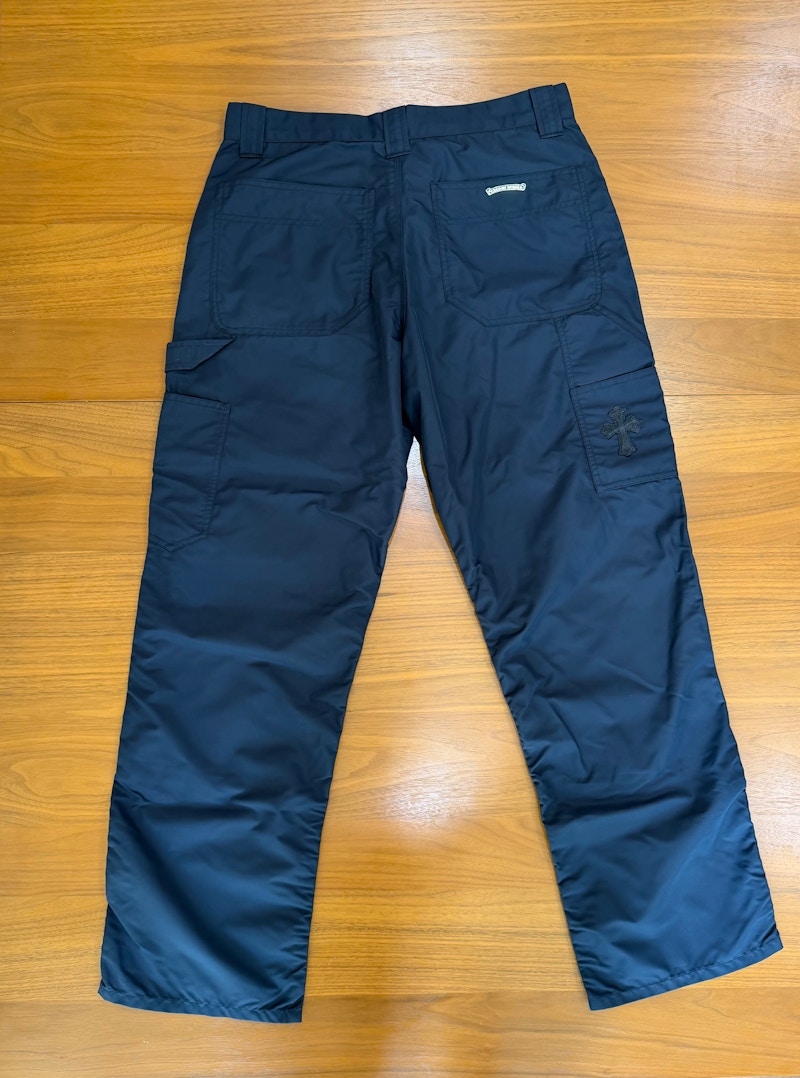 Chrome Hearts Carpenter Black Nylon Pants