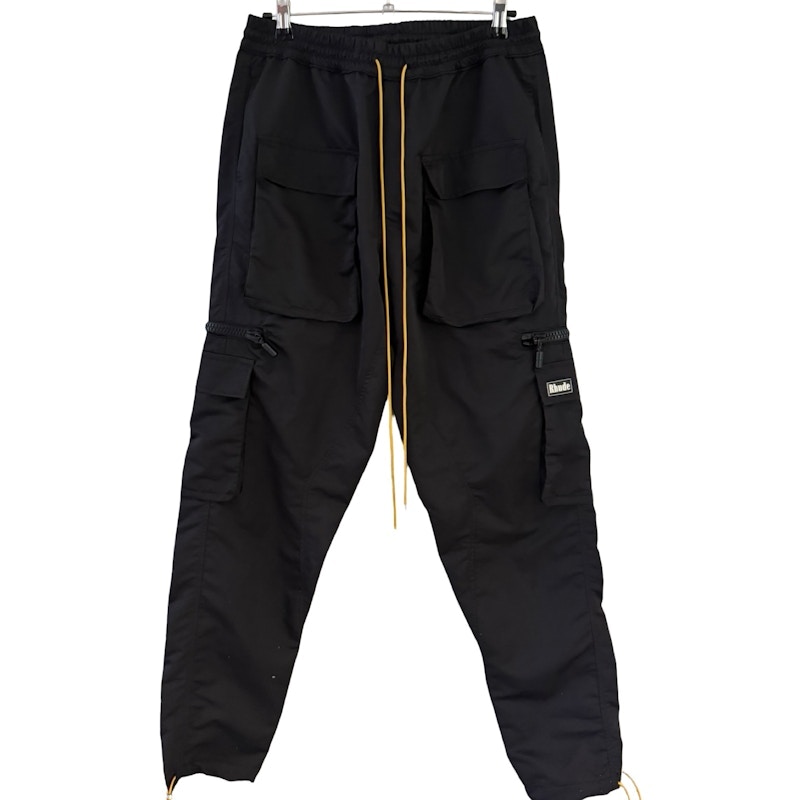 Rhude Cargo Pants Black