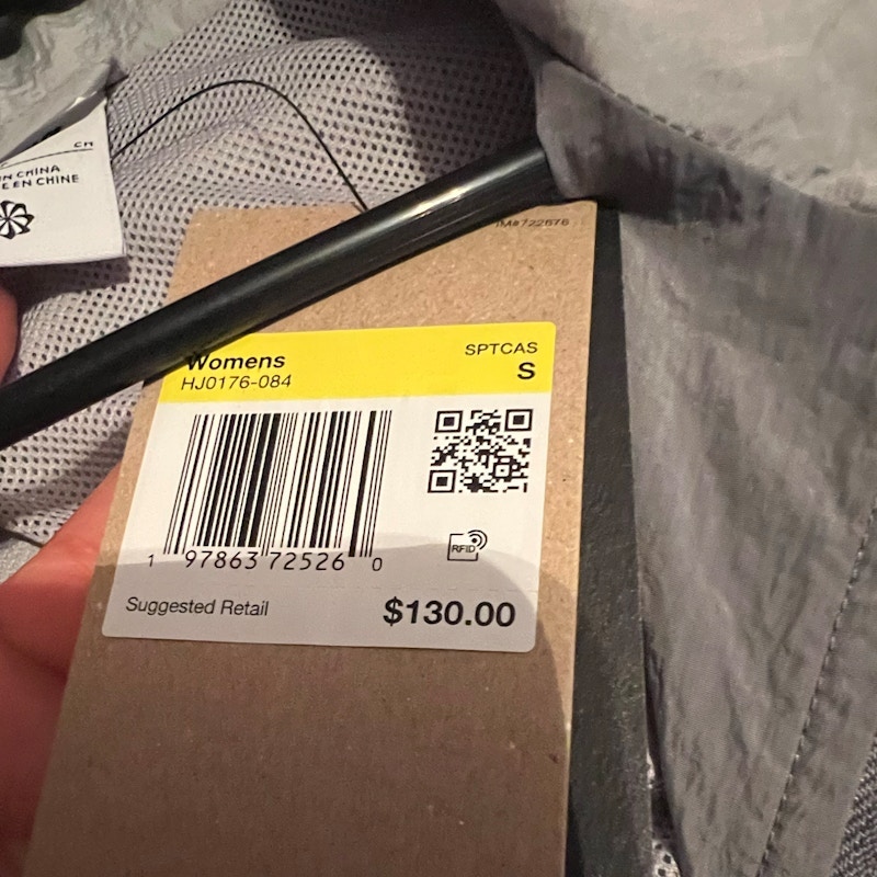 Nike Womens Jacket Grey