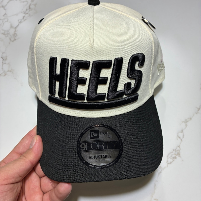 New Era 9FORTY Fourth Rope Heels Cap Cream Black