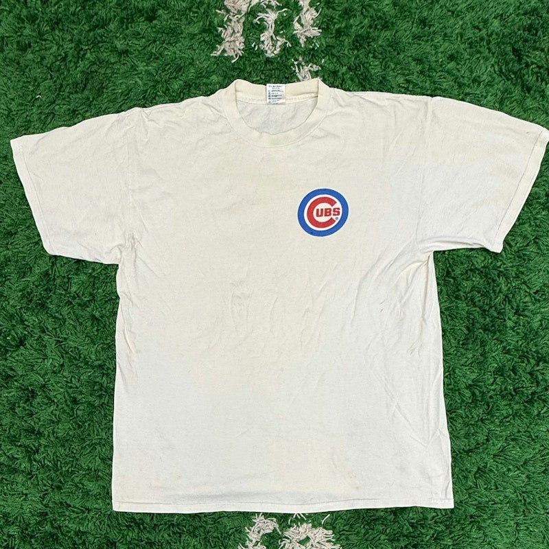 Major League Baseball Chicago Cubs Interleague Play 1999 T-Shirt White