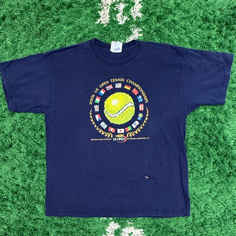 US Open 2006 Tennis Championships Graphic T-Shirt Navy