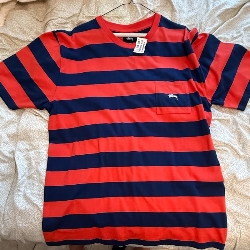 Stüssy ST Range Stripe Pocket Crew