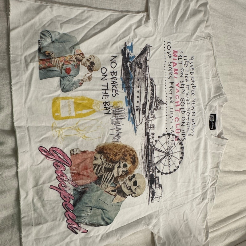 Godspeed Miami Yacht Club T-Shirt White