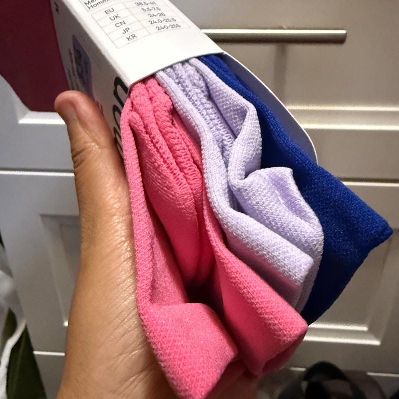 Lululemon Power Stride Socks Crew Length 3 Pair