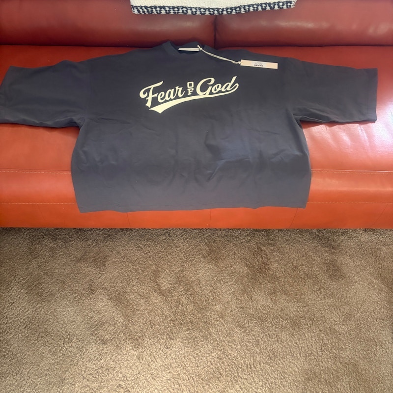 Fear of God Essentials Merch Tee Iron Grey