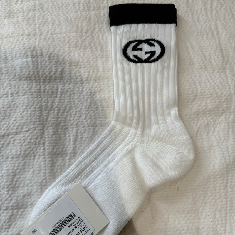 Gucci GG The Jetsons Socks White Black