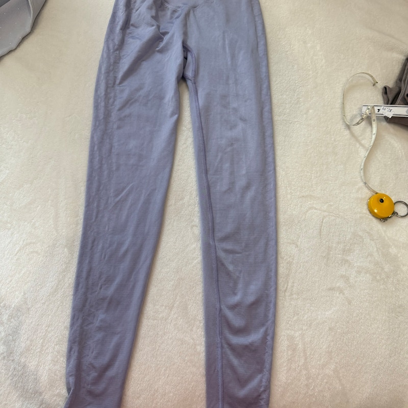 PINK Victoria's Secret Ribbed Leggings Purple