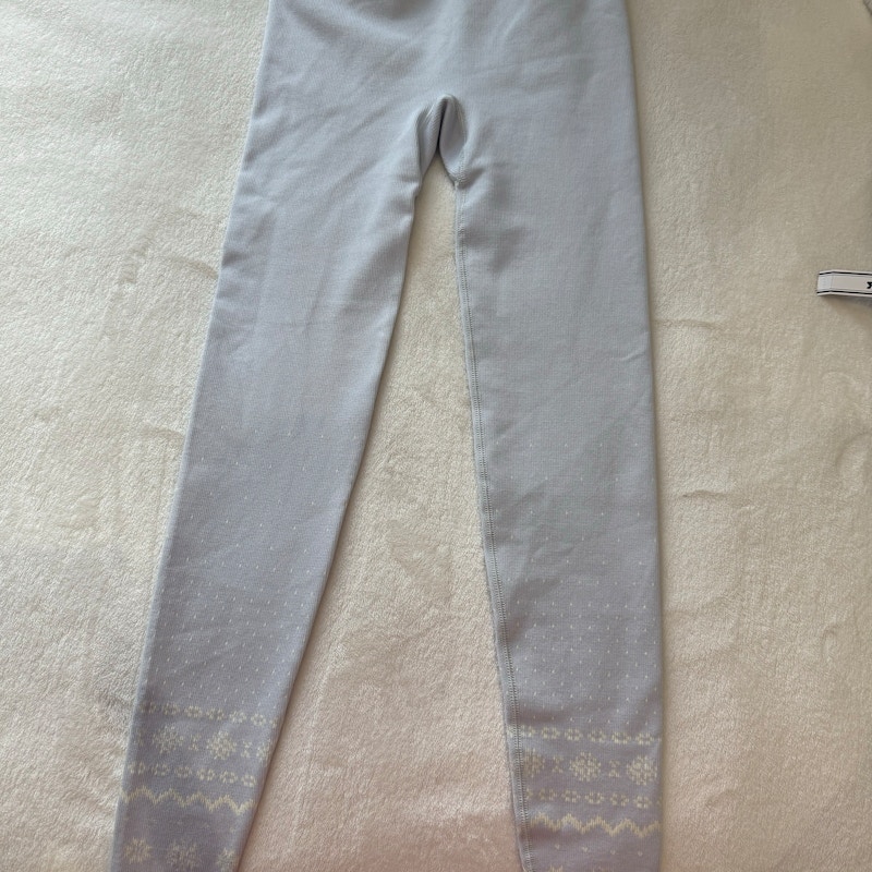 Victoria's Secret PINK Winter Classic Leggings Light Blue