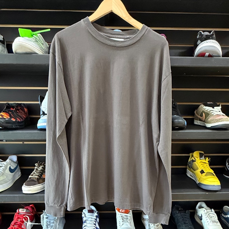 John Elliott Long Sleeve Charcoal