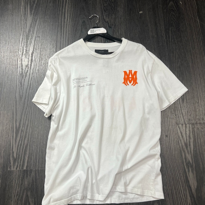 AMIRI Military Specs Stencil White T-Shirt