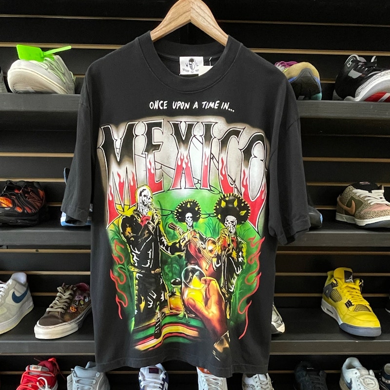 Warren Lotas Mexico T-Shirt Black