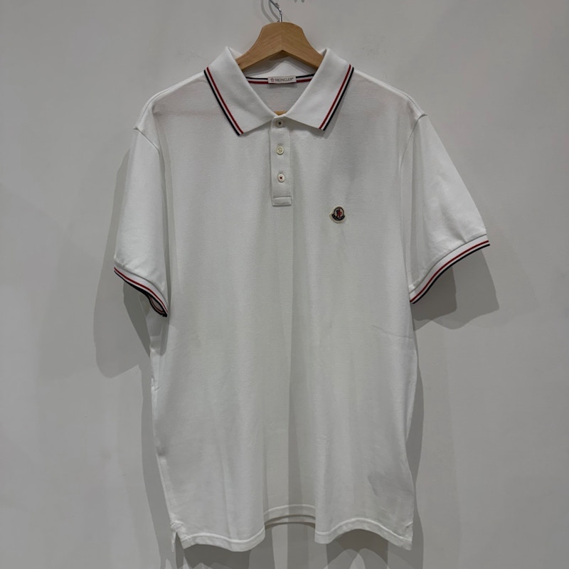 Moncler Polo Shirt White