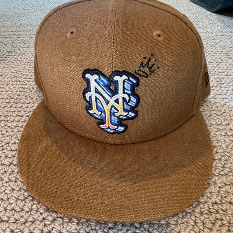 New Era New York Mets Fitted Hat Brown
