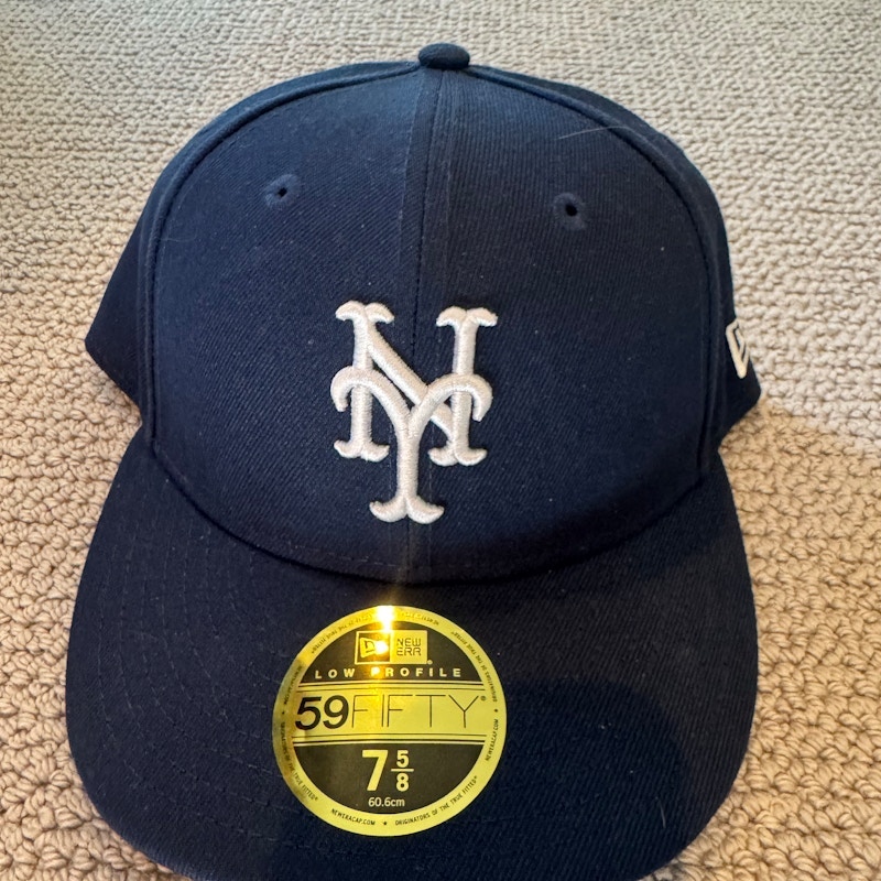 New Era New York Mets Low Profile 59FIFTY Fitted Hat Navy