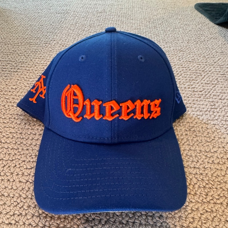 New Era New York Mets Queens Baseball Cap Blue Orange