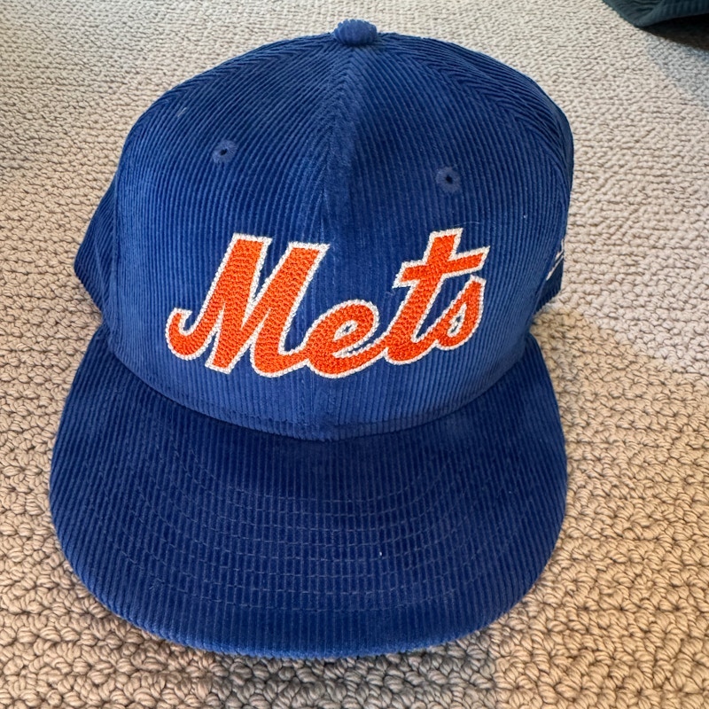 New Era New York Mets Corduroy Hat Blue