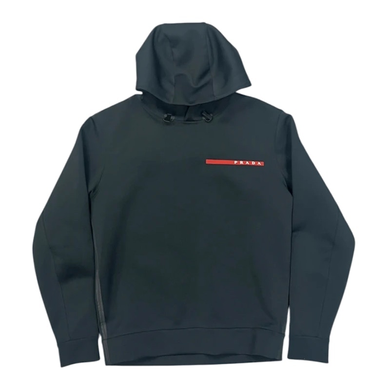Prada Recycled Double Jersey Hoodie