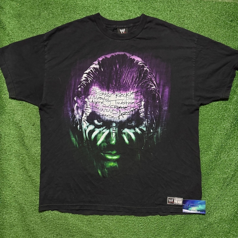Vintage WWE Jeff Hardy Immune To Fear T-Shirt Black