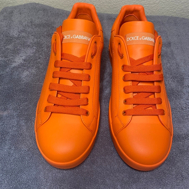 Dolce & Gabbana Low-Top Sneaker Orange