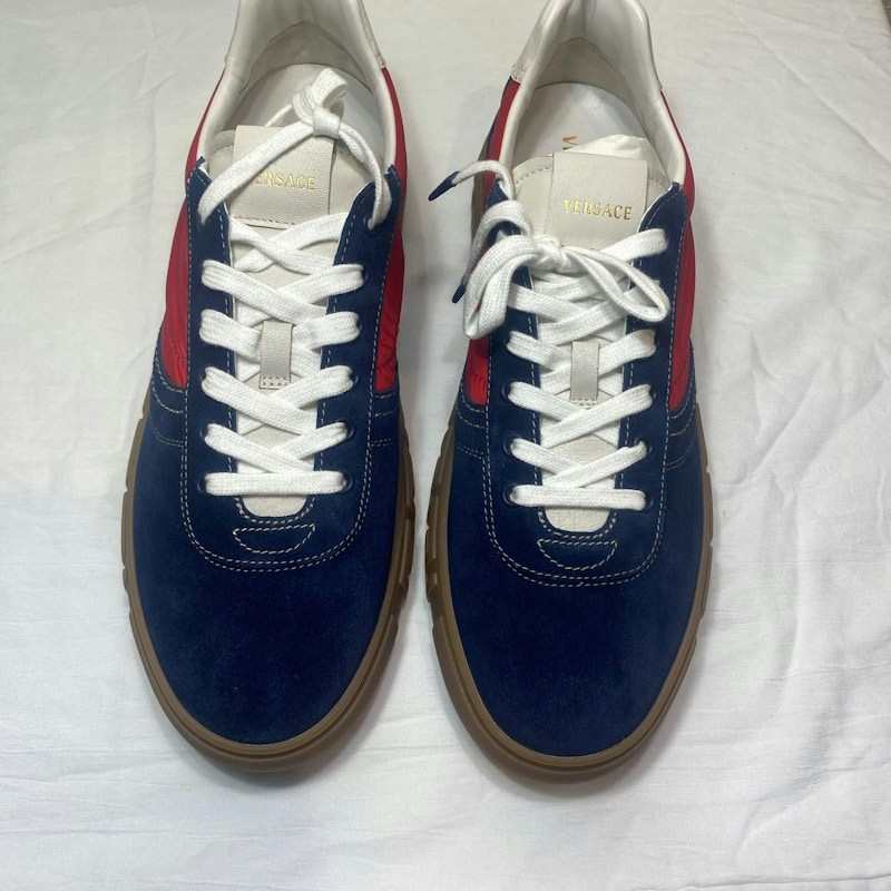Versace La Greca Sneaker Marine Red White