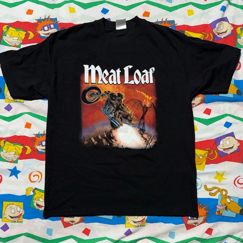 Meat Loaf 2002-2003 Tour T-Shirt Black