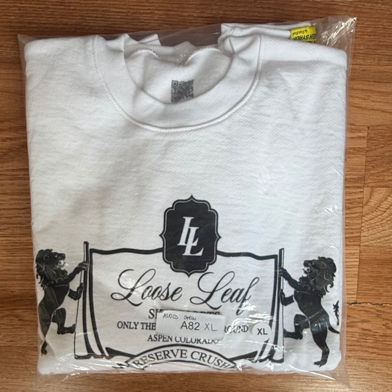 That’s A Awful Lot Of Cough Syrup Loose Leaf Exclusive Crew Neck Sweater