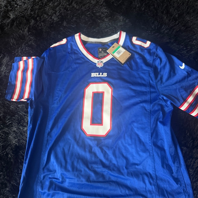 Nike Buffalo Bills Keon Coleman #0 Jersey Blue