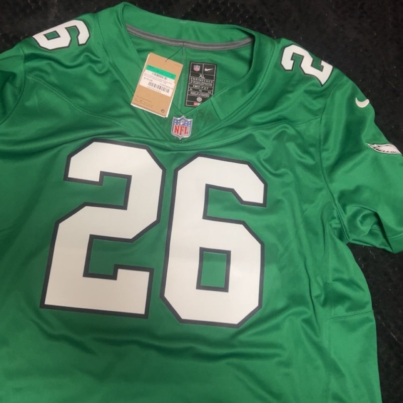 Nike Saquon Barkley Philadelphia Eagles Green Jersey