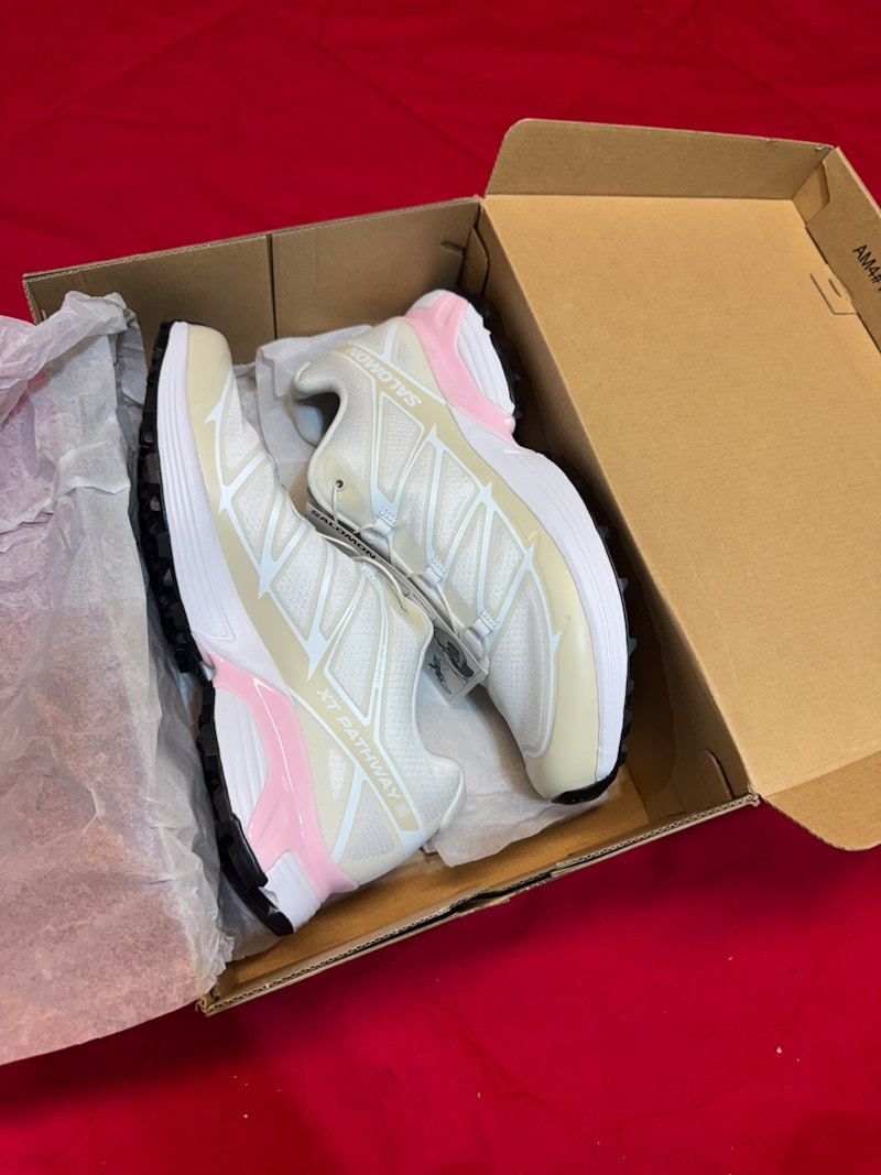 Salomon XT Pathway 2 Shoes White/Almond Milk/Fairly Tale
