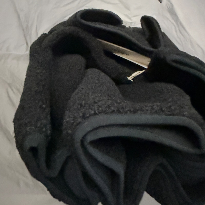 Fear of God Essentials Polar Fleece Half Zip Pullover Black