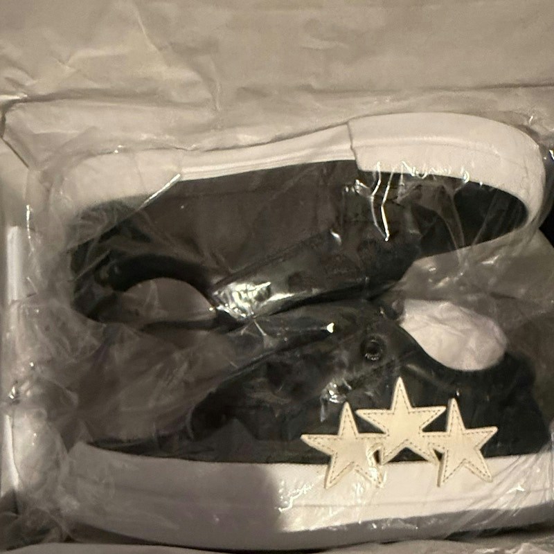 Amiri Skater Low Black White