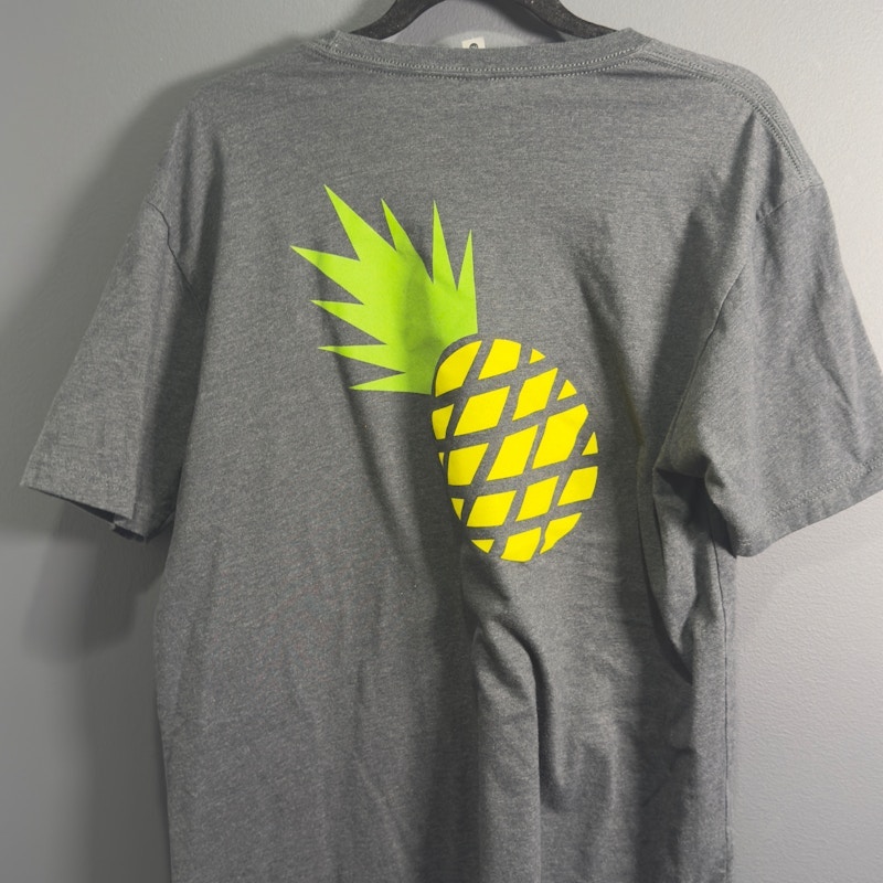 Hawaiian Bros Island Grill T-Shirt Gray